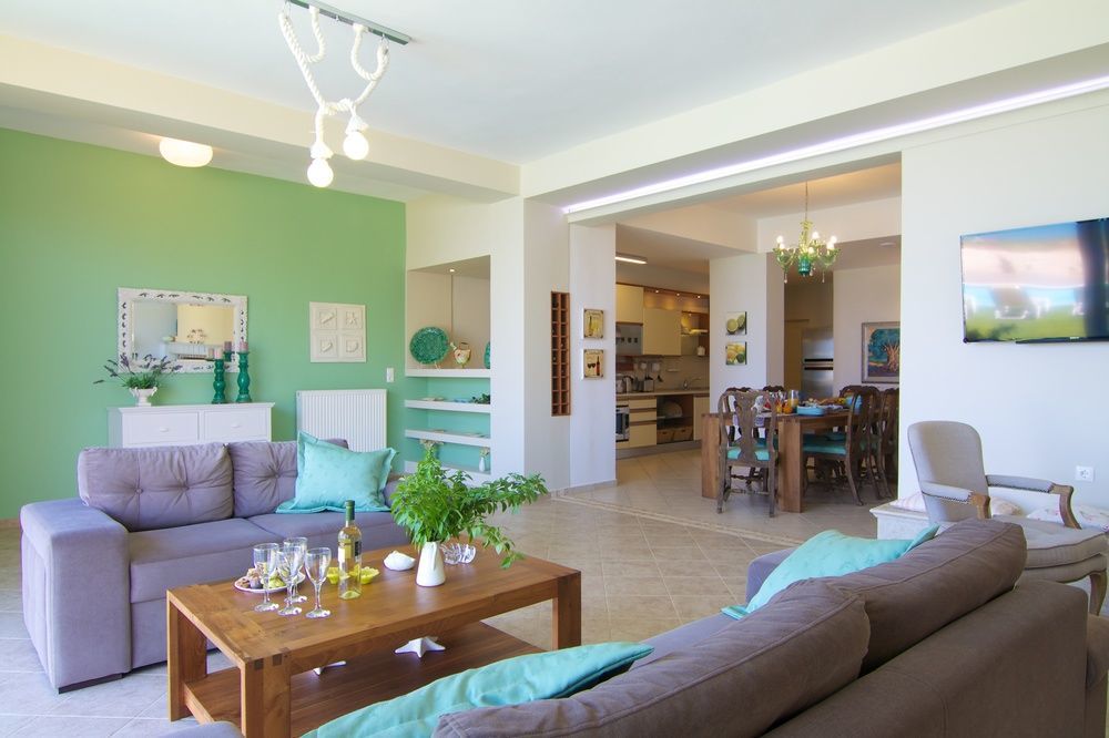 Espera Luxury Beach Front Residence With Pool & Bbq, By Thinkvilla Rethymno (Crete) ภายนอก รูปภาพ