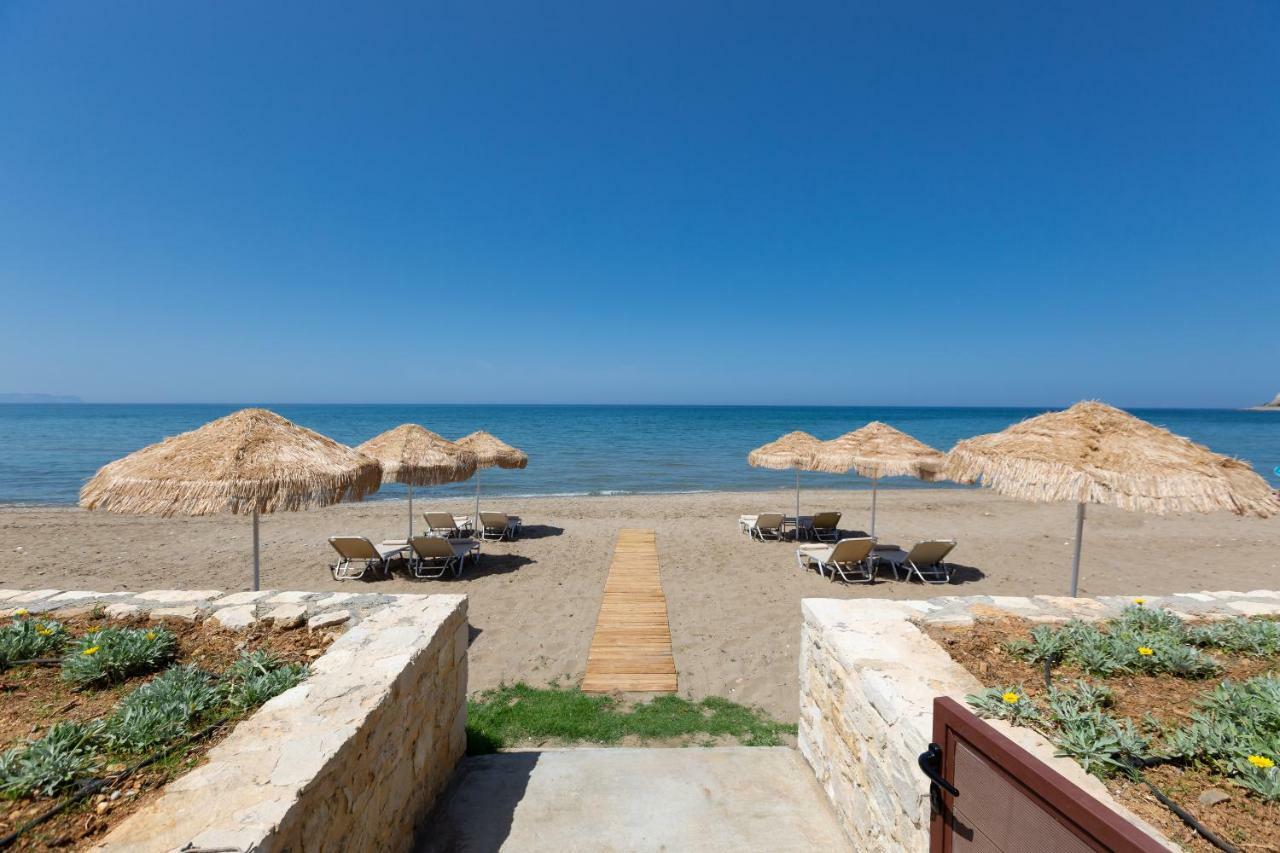 Espera Luxury Beach Front Residence With Pool & Bbq, By Thinkvilla Rethymno (Crete) ภายนอก รูปภาพ