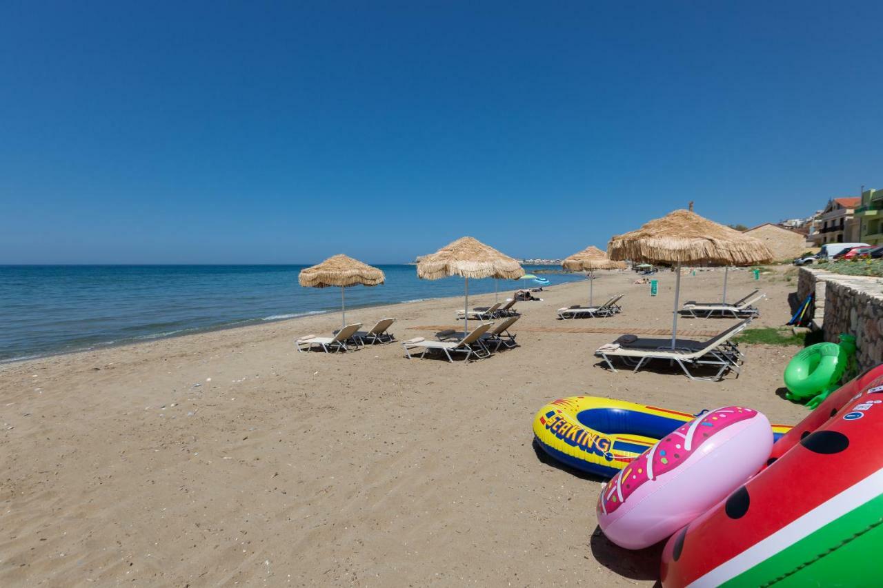 Espera Luxury Beach Front Residence With Pool & Bbq, By Thinkvilla Rethymno (Crete) ภายนอก รูปภาพ
