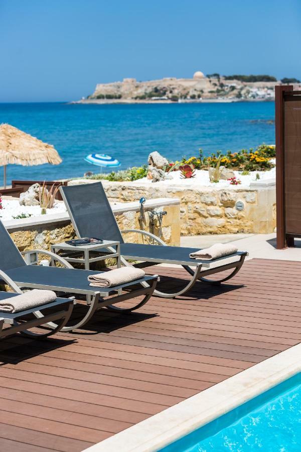 Espera Luxury Beach Front Residence With Pool & Bbq, By Thinkvilla Rethymno (Crete) ภายนอก รูปภาพ