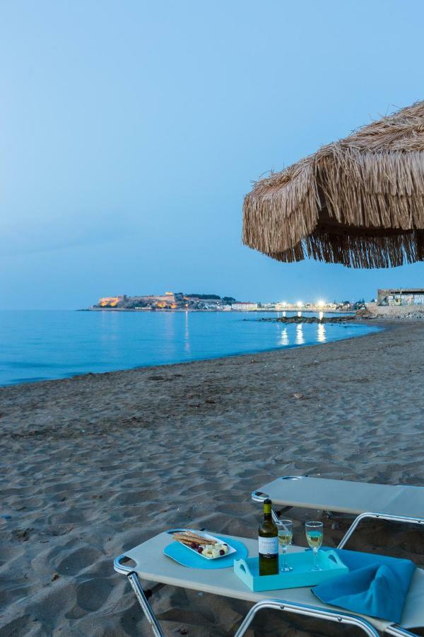 Espera Luxury Beach Front Residence With Pool & Bbq, By Thinkvilla Rethymno (Crete) ภายนอก รูปภาพ